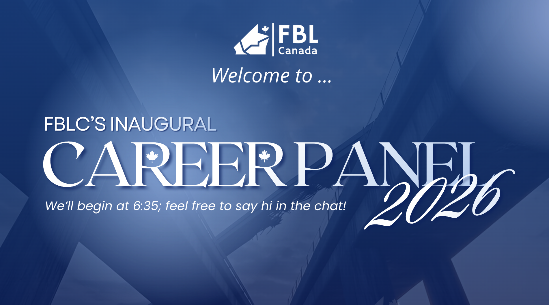 FBLC Career Panel title slide